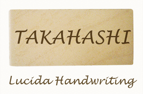 23.Lucida Handwriting